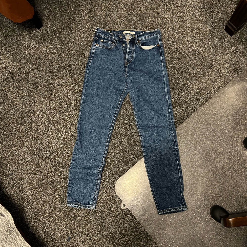 Classic Blue Women's Jeans Levi’s wedgie striaght